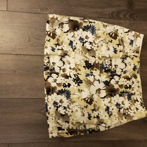 Croft and Barrow Cotton/Spandex Skort